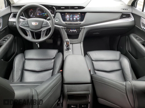 2017 Cadillac XT5 Luxury AWD with VIN 1GYKNDRS8HZ242106, listed as a Copart auction lot 53169585 with 38,432 mi miles and Salvage Title. Bid and sale history available at carsss.com. Image 8.