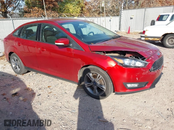 2018 Ford Focus SE with VIN 1FADP3F2XJL270365, listed as a IAAI auction lot 41745664 with 144,693 mi miles. Bid and sale history available at carsss.com. Image 1.