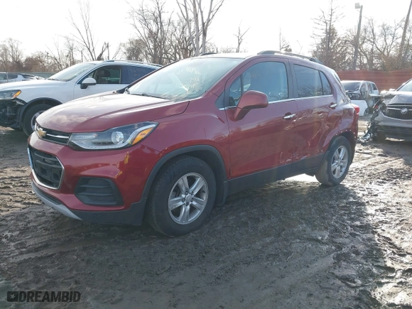 2019 Chevrolet Trax LT with VIN 3GNCJLSB4KL345443, listed as a IAAI auction lot 41690072 with 87,216 mi miles. Bid and sale history available at carsss.com. Image 18.
