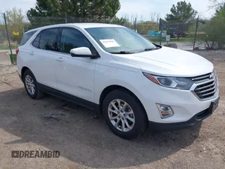2018 Chevrolet Equinox LT z VIN 3GNAXJEV0JS648014, wystawiony jako IAAI lot #42193818 z przebiegiem 96 146 mil mil oraz . Historia ofert i sprzedaży dostępna na DreamBid. Obrazek 1.