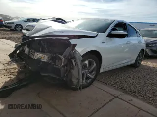 2019 Honda Insight LX with VIN 19XZE4F17KE026251, listed as a Copart auction lot 46164305 with 124,327 mi miles and Salvage Title. Bid and sale history available at carsss.com. Image 1.