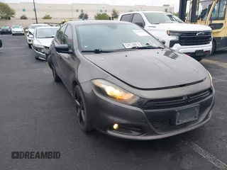 2015 Dodge Dart SXT with VIN 1C3CDFBB1FD212642, listed as a IAAI auction lot 42203244 with 204,104 mi miles. Bid and sale history available at carsss.com. Image 1.