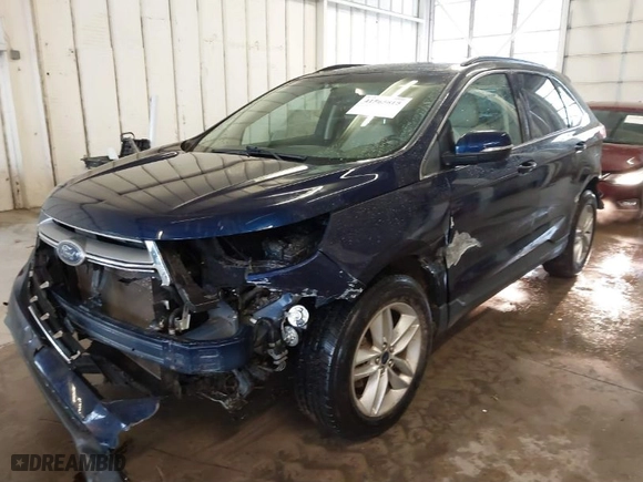 2016 Ford Edge SEL with VIN 2FMPK3J85GBC04702, listed as a IAAI auction lot 41565815 with 90,105 mi miles. Bid and sale history available at carsss.com. Image 2.