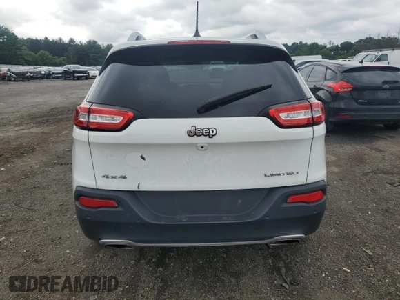 2017 Jeep Cherokee Limited z VIN 1C4PJMDS1HW562853, wystawiony jako Copart lot #64462865 z przebiegiem 81 729 mil mil oraz Szkoda całkowita • Salvage title. Historia ofert i sprzedaży dostępna na DreamBid. Obrazek 6.