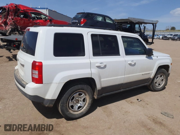 2016 Jeep Patriot Sport with VIN 1C4NJRBB1GD608599, listed as a Copart auction lot 52243035 with 120,733 mi miles and Salvage Title. Bid and sale history available at carsss.com. Image 3.