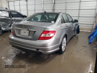 2009 Mercedes-Benz C 300 Sport with VIN WDDGF54X39F225434, listed as a Copart auction lot 53141085 with 194,350 mi miles and Salvage title. Bid and sale history available at DreamBid. Image 3.