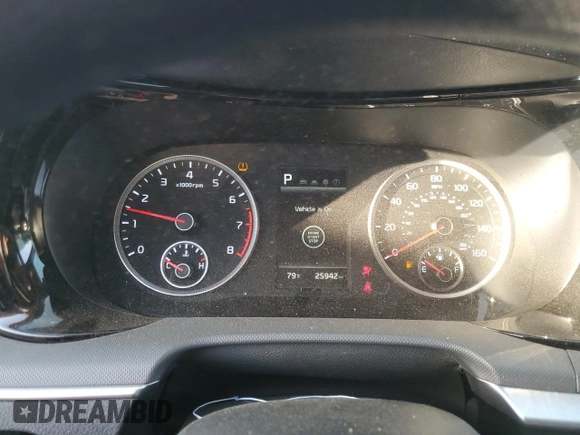 2024 Kia K5 LXS with VIN 5XXG14J29RG264140, listed as a Copart auction lot 74910644 with 25,942 mi miles and Salvage Title. Bid and sale history available at carsss.com. Image 9.