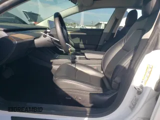 2022 Tesla Model 3 Long Range with VIN 5YJ3E1EB2NF210008, listed as a Copart auction lot 47298585 with 53,753 mi miles and Salvage Title. Bid and sale history available at carsss.com. Image 7.