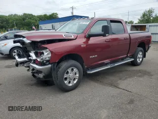 2020 Ram 2500 Big Horn with VIN 3C6UR5DJ0LG157767, listed as a Copart auction lot 59517015 with 30,969 mi miles and Salvage title. Bid and sale history available at DreamBid. Image 1.
