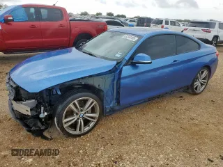 2014 BMW 4 Series 435i with VIN WBA3R1C59EK190096, listed as a Copart auction lot 63208195 with 133,748 mi miles and Salvage title. Bid and sale history available at DreamBid. Image 1.