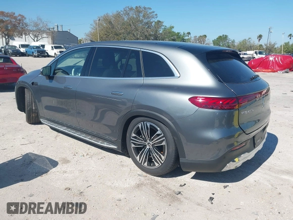 2024 Mercedes-Benz EQS 450+ z VIN 4JGDM2DB7RA033092, wystawiony jako IAAI lot #41667661 z przebiegiem Nie podano mil oraz . Historia ofert i sprzedaży dostępna na DreamBid. Obrazek 3.
