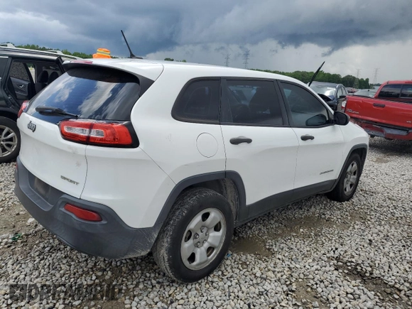 2015 Jeep Cherokee Sport z VIN 1C4PJLAB8FW617178, wystawiony jako Copart lot #56366245 z przebiegiem 93 514 mil mil oraz Szkoda całkowita • Salvage title. Historia ofert i sprzedaży dostępna na DreamBid. Obrazek 3.