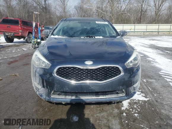 2014 Kia Cadenza Premium with VIN KNALN4D78E5124117, listed as a Copart auction lot 45187345 with 110,781 mi miles and Salvage Title. Bid and sale history available at carsss.com. Image 5.