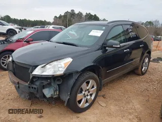 2011 Chevrolet Traverse LTZ with VIN 1GNKVLEDXBJ353163, listed as a IAAI auction lot 41748639 with 274,589 mi miles and . Bid and sale history available at DreamBid. Image 2.