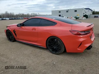 2020 BMW M8 Competition z VIN WBSAE0C03LBM08348, wystawiony jako Copart lot #52863465 z przebiegiem 78 160 mil mil oraz Szkoda całkowita • Salvage title. Historia ofert i sprzedaży dostępna na DreamBid. Obrazek 2.