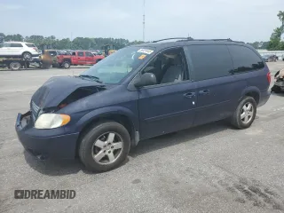 2005 Dodge Caravan SXT z VIN 2D4GP44L65R100545, wystawiony jako Copart lot #56351445 z przebiegiem 161 895 mil mil oraz Szkoda całkowita • Salvage title. Historia ofert i sprzedaży dostępna na DreamBid. Obrazek 1.