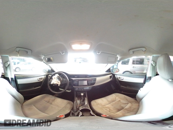2014 Toyota Corolla L with VIN 2T1BURHE7EC187669, listed as a Copart auction lot 61543495 with 126,386 mi miles and Salvage title. Bid and sale history available at DreamBid. Image 15.