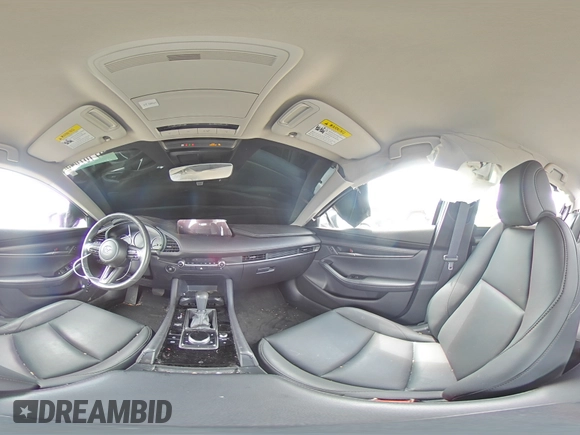 2024 Mazda 3 S Select Sport with VIN 3MZBPABM6RM403613, listed as a Copart auction lot 57187045 with 19,546 mi miles and Salvage title. Bid and sale history available at DreamBid. Image 14.