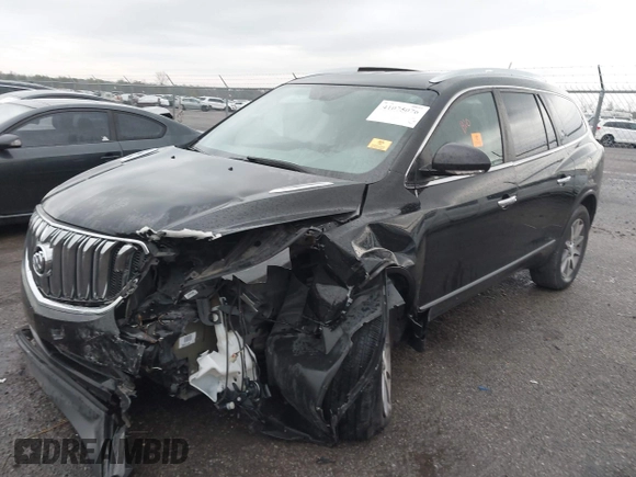 2017 Buick Enclave Leather with VIN 5GAKRBKD9HJ104195, listed as a IAAI auction lot 41075076 with 120,643 mi miles and . Bid and sale history available at DreamBid. Image 17.