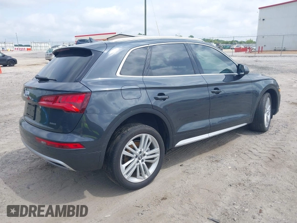 2020 Audi Q5 Premium Plus with VIN WA1BNAFY8L2072659, listed as a IAAI auction lot 42231063 with 32,800 mi miles and . Bid and sale history available at DreamBid. Image 4.