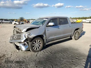 2016 Toyota Tundra 4WD Truck LTD with VIN 5TFHW5F15GX509548, listed as a Copart auction lot 76127424 with 141,636 mi miles and Salvage Title. Bid and sale history available at carsss.com. Image 1.