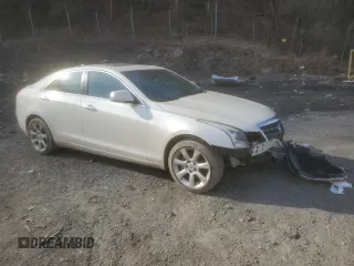 2014 Cadillac ATS Luxury AWD with VIN 1G6AH5RX7E0108443, listed as a Copart auction lot 49048765 with 128,285 mi miles and Salvage Title. Bid and sale history available at carsss.com. Image 4.