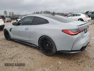 2022 BMW M4 with VIN WBS53AZ02NCK07087, listed as a Copart auction lot 47795225 with 20,563 mi miles and Salvage Title. Bid and sale history available at carsss.com. Image 2.