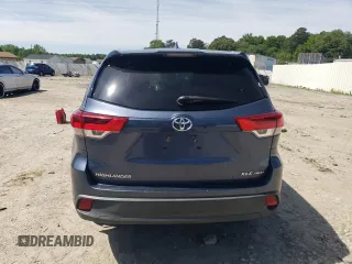 2017 Toyota Highlander XLE with VIN 5TDJZRFH7HS399459, listed as a Copart auction lot 57623325 with 141,568 mi miles and Salvage title. Bid and sale history available at DreamBid. Image 6.