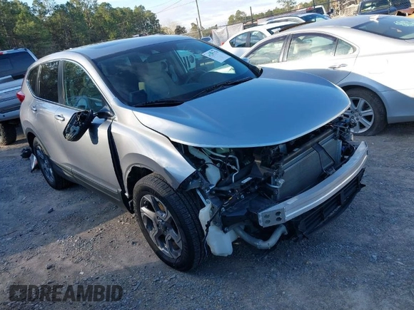 2019 Honda CR-V EX with VIN 7FARW1H50KE031222, listed as a IAAI auction lot 41257270 with 41,419 mi miles. Bid and sale history available at carsss.com. Image 1.