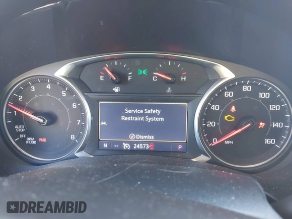 2020 GMC Terrain Denali with VIN 3GKALSEX4LL192743, listed as a IAAI auction lot 41223599 with 24,573 mi miles and . Bid and sale history available at DreamBid. Image 7.