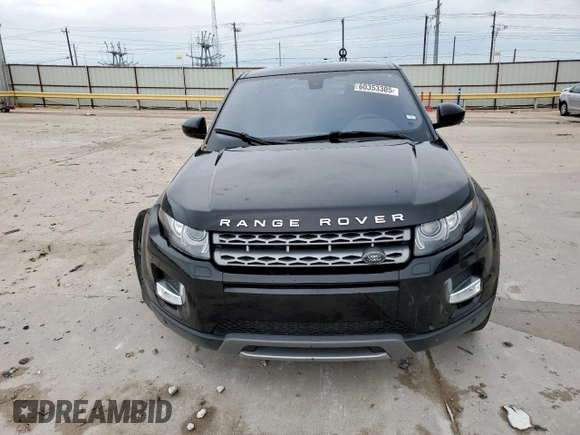 2015 Land Rover Range Rover Evoque Pure Plus with VIN SALVP2BG2FH012595, listed as a Copart auction lot 60353305 with 80,957 mi miles and Salvage title. Bid and sale history available at DreamBid. Image 5.