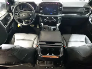 2024 Ford F-150 XLT with VIN 1FTFW3L57RKD55363, listed as a Copart auction lot 49289765 with 23,047 mi miles and Salvage Title. Bid and sale history available at carsss.com. Image 8.
