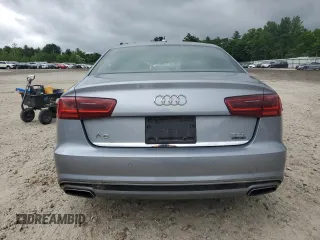 2016 Audi A6 Premium Plus with VIN WAUGFAFC7GN153926, listed as a Copart auction lot 60462505 with 117,697 mi miles and Salvage title. Bid and sale history available at DreamBid. Image 6.