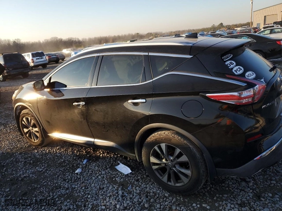 2017 Nissan Murano SL with VIN 5N1AZ2MGXHN117432, listed as a Copart auction lot 88562565 with 88,391 mi miles and Salvage Title. Bid and sale history available at carsss.com. Image 2.