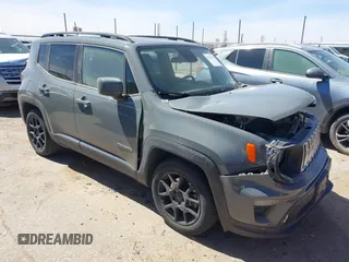 2020 Jeep Renegade Altitude z VIN ZACNJABB2LPL80283, wystawiony jako IAAI lot #41807207 z przebiegiem 50 635 mil mil oraz . Historia ofert i sprzedaży dostępna na DreamBid. Obrazek 1.