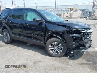 2025 Chevrolet Equinox FWD LT with VIN 3GNAXHEG1SL190960, listed as a IAAI auction lot 42417771 with 2,595 mi miles and . Bid and sale history available at DreamBid. Image 1.