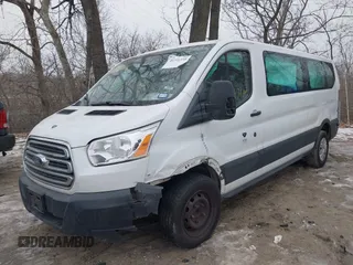 2019 Ford Transit Passenger XL with VIN 1FBZX2YM8KKA48539, listed as a IAAI auction lot 41391558 with 91,777 mi miles. Bid and sale history available at carsss.com. Image 6.