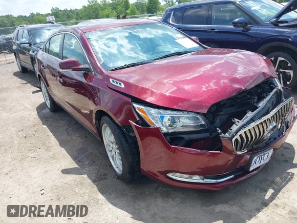 2015 Buick LaCrosse Premium I with VIN 1G4GD5G39FF151033, listed as a IAAI auction lot 42585236 with 145,108 mi miles and . Bid and sale history available at DreamBid. Image 1.
