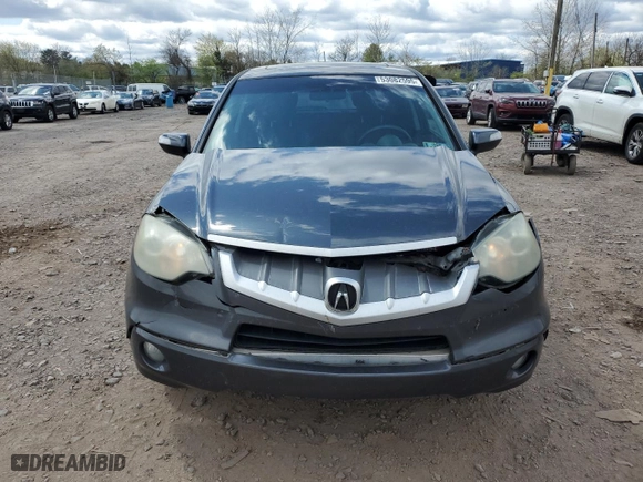 2007 Acura RDX Tech Pkg with VIN 5J8TB18577A016568, listed as a Copart auction lot 53082595 with 140,957 mi miles and Salvage Title. Bid and sale history available at carsss.com. Image 5.