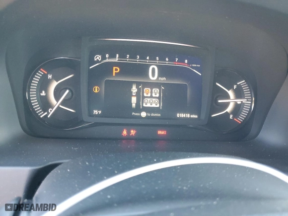 2022 Honda Passport TrailSport with VIN 5FNYF8H64NB028322, listed as a Copart auction lot 69825794 with 18,418 mi miles and Salvage Title. Bid and sale history available at carsss.com. Image 9.