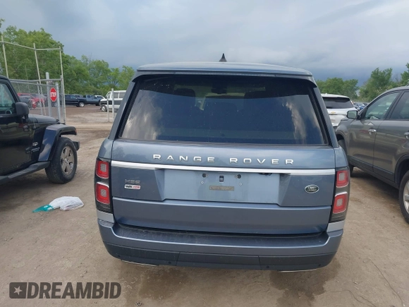 2019 Land Rover Range Rover HSE with VIN SALGS2SV5KA561216, listed as a IAAI auction lot 42567954 with 75,507 mi miles and . Bid and sale history available at DreamBid. Image 16.