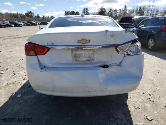 2016 Chevrolet Impala LS with VIN 2G11X5SA9G9179571, listed as a Copart auction lot 48022315 with 201,473 mi miles and Salvage Title. Bid and sale history available at carsss.com. Image 6.