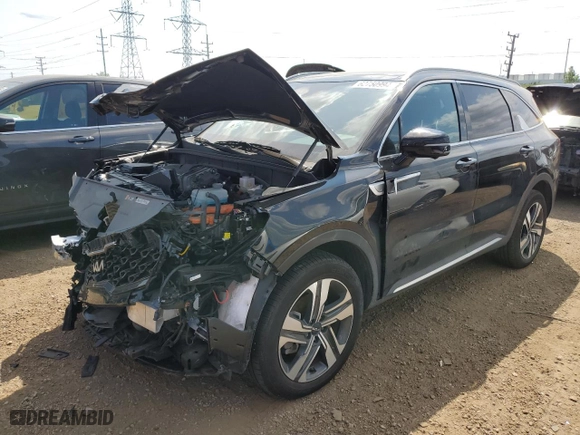 2022 Kia Sorento Plug-In Hybrid SX Prestige with VIN KNDRMDLH8N5089573, listed as a Copart auction lot 62750994 with NaN miles and Salvage Title. Bid and sale history available at carsss.com. Image 1.
