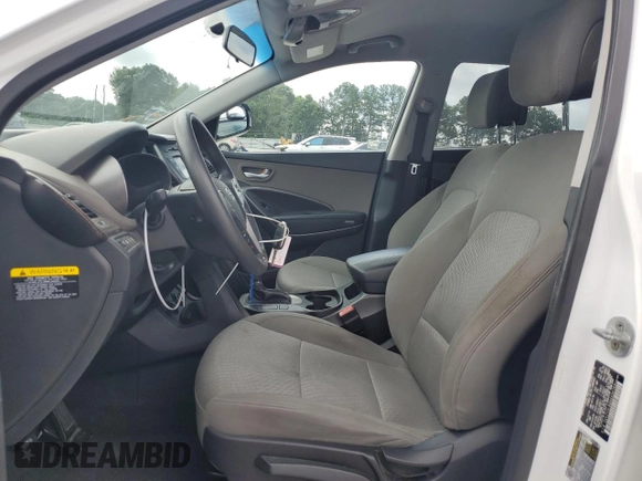 2017 Hyundai Santa Fe 2.4L with VIN 5XYZT3LB8HG434749, listed as a Copart auction lot 60261275 with 128,099 mi miles and Clean title. Bid and sale history available at DreamBid. Image 7.