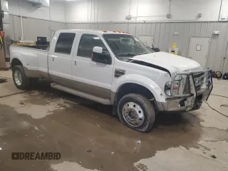 2008 Ford Super Duty F-450 DRW XL with VIN 1FTXW43R28EB44145, listed as a Copart auction lot 42704195 with 0 mi miles and Clean Title. Bid and sale history available at carsss.com. Image 4.