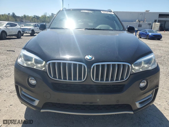 2017 BMW X5 xDrive35i with VIN 5UXKR0C34H0V83185, listed as a Copart auction lot 53764795 with 167,236 mi miles and Clean Title. Bid and sale history available at carsss.com. Image 5.