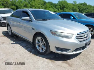 2013 Ford Taurus SEL with VIN 1FAHP2E83DG111766, listed as a IAAI auction lot 42041504 with 158,468 mi miles. Bid and sale history available at carsss.com. Image 1.
