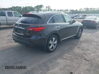 2010 Infiniti FX with VIN JN8AS1MW7AM855604, listed as a IAAI auction lot 42604122 with 188,605 mi miles and . Bid and sale history available at DreamBid. Image 4.