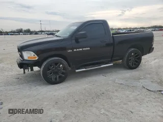 2012 Ram 1500 Express with VIN 3C6JD7AT3CG201456, listed as a Copart auction lot 41814015 with 126,181 mi miles and Clean Title. Bid and sale history available at carsss.com. Image 1.