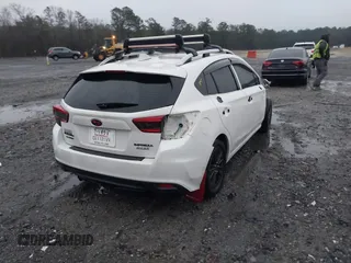 2017 Subaru Impreza Premium with VIN 4S3GTAB65H3735130, listed as a IAAI auction lot 41721530 with 102,261 mi miles. Bid and sale history available at carsss.com. Image 4.
